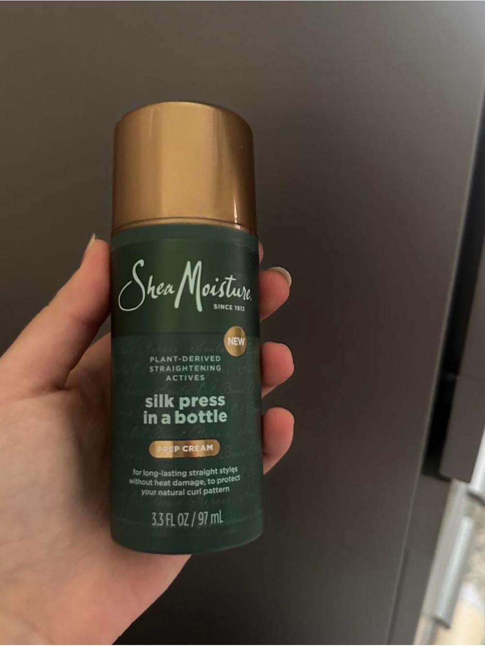 silk press in a bottle shea moisture